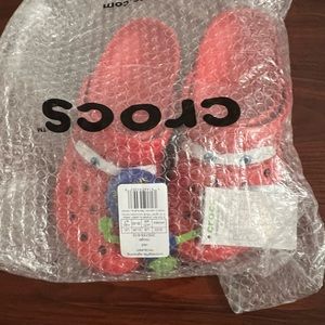 Crocs Disney Pixar LIGHTNING McQUEEN Light Up Crocs Adult Size M7 / W9